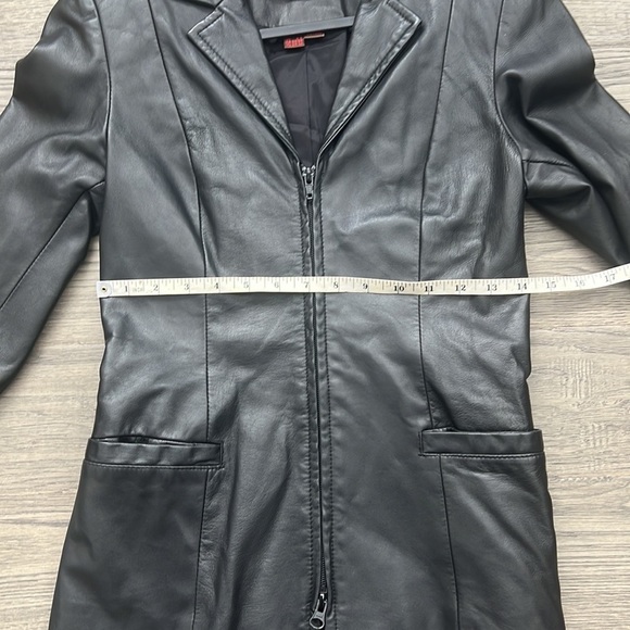 🔥DANIER🔥 | Black leather bomber jacket - Picture 12 of 13